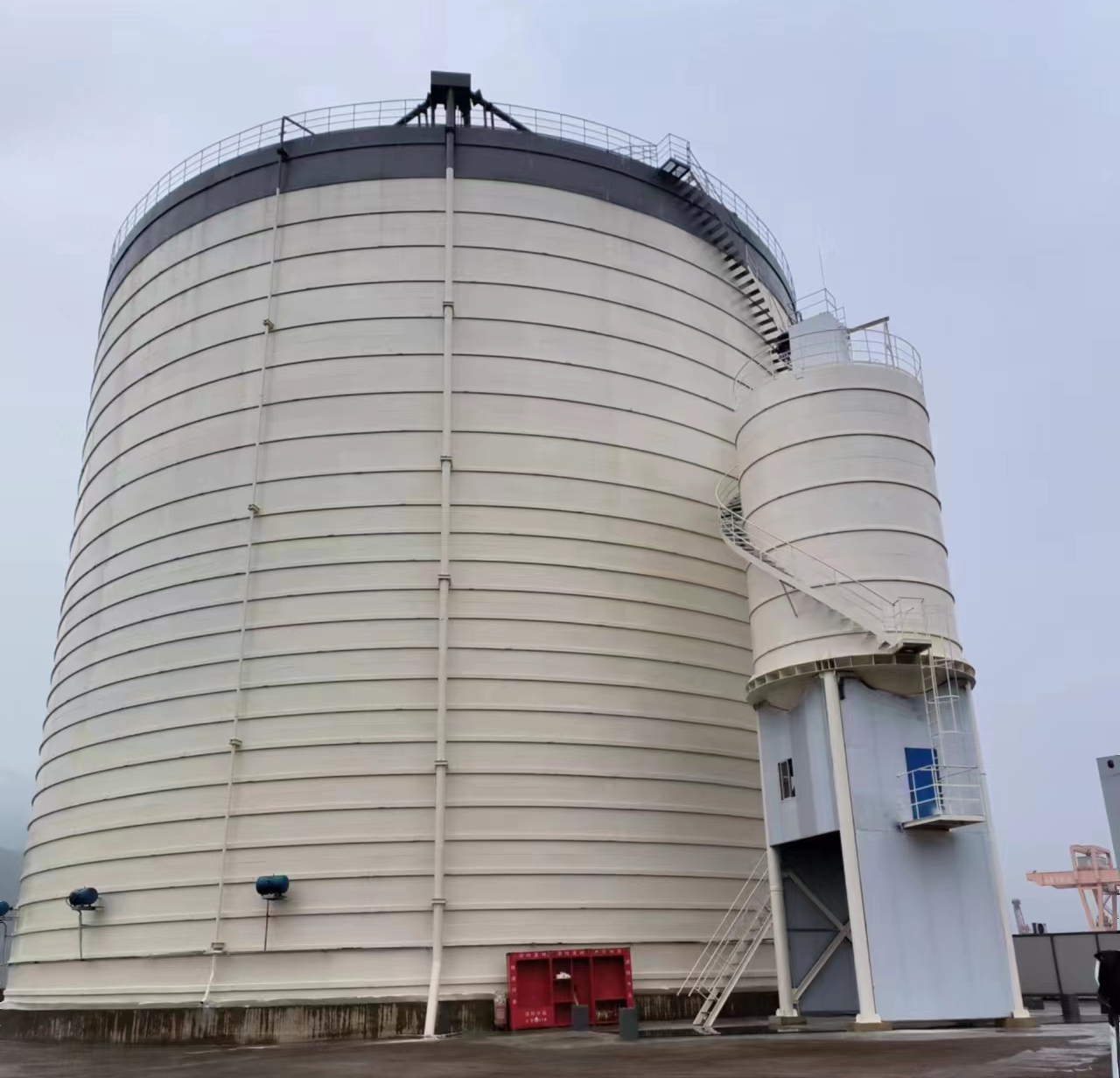 宝清10万吨水泥钢板库